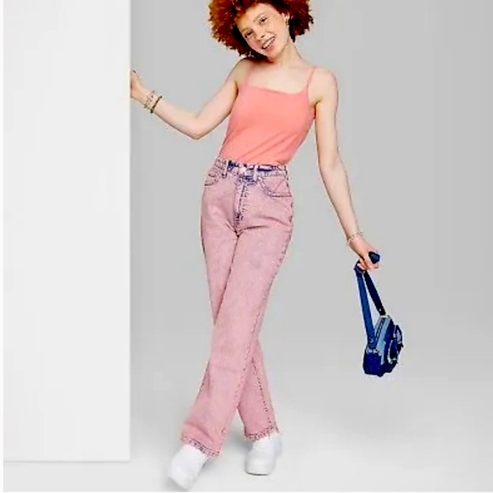 Wild Fable Pink Wash Jeans